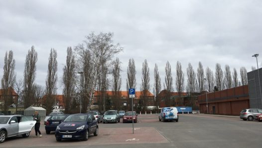 2017 год. Место тюрьмы Шпандау через 30 лет.