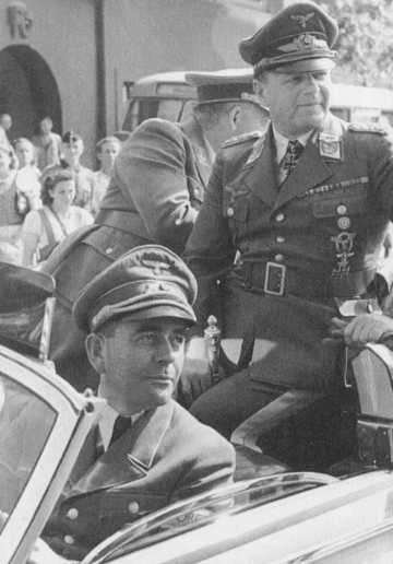 Альберт Шпеер и Эдуард Мильх, 1 мая 1944